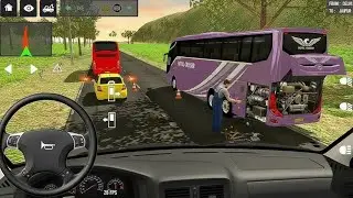 Bus Simulator Indonesia Heavy Traffic 🚦 Real Bus Driving 😱