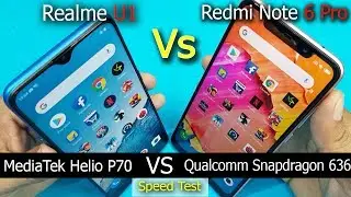 Realme U1 vs Redmi Note 6 Pro Speed Test || Antutu Benchmark Scores || Rs.14,499 Vs Rs.13999