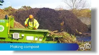 Waste Recycling Centre: making compost