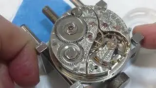 Unboxing non running pocket watch movement, Elgin