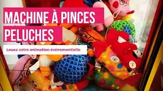 Jeux de kermesse et de forains Machine &agrave; pinces peluches
