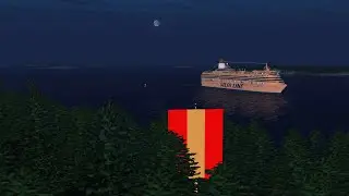 M/S Silja Serenade & M/S Victoria 1 arrival/departure | VSF