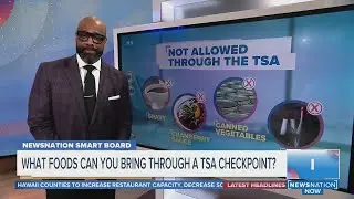 NewsNation Smart Board: What foods can you bring through a TSA checkpoint? | Morning in America