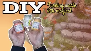 From Trash to Treasure: Building a Magical Barrel Cottage from Waste | DIY craft idea