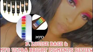 TRYING MYO PIGMENTS & P. LOUISE BASE| My Thougts + MORE ‼️😍💖
