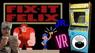 Fix it Felix: Retro Wreck it Ralph in Vr! on the Quest 2.