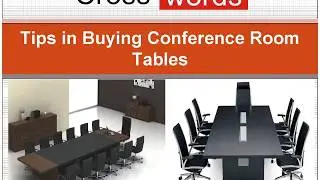 Tips in Buying Conference Room Tables and Chairs