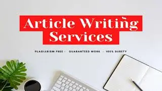 Professional Article Writing Services