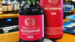 Short tasting of the Bunnahabhain Auld Acquaintance 1968