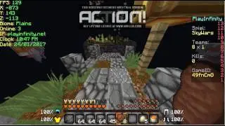 Minecraft Skywars auf Playinfinity :)
