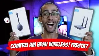 PARECE BRUXARIA! “CABO“ HDMI SEM CABOS, COMO ASSIM? UM HDMI SEM FIOS! FUNCIONA BEM? VALE A PENA?