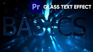 GLASS TEXT EFFECT ||PREMIERE PRO|| EFFECTOGRAM