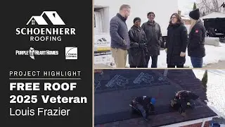 2025 Veteran Roof Deployment for Staff Sergeant Louis Frazier