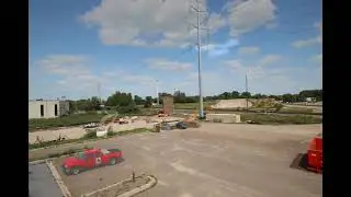 Anoka County Foley Blvd Railroad Bridge Project Time-lapse