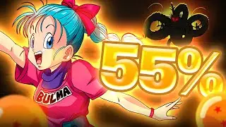 SHE IS INSANE!!! HOW GOOD IS LR BULMA AT 55% MAX LINK!?!? (Dokkan Battle)
