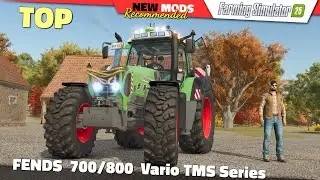 FS25 | FENDT 700/800 Vario TMS Series v2.0 - Farming Simulator 25 Mods Review QHD