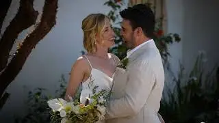 Cinematic Wedding at Casa Romantica | San Clemente, California