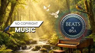 Forest Ambience With Birds & Soft Piano | Copyright Free Music | BEATS BY OSA