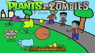 All Snow Pea PvZ vs  Dr. Zomboss Plants vs Zombies  Paint Pack  Survival: Day (Hard)
