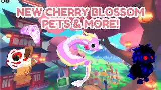 🌸 EXPLORE the new CHERRY BLOSSOM FESTIVAL Event in Adopt Me! 🌸 #adoptme #roblox