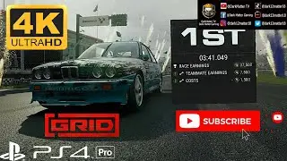 BMW M3 TOURING CAR | LOGITECH G29 | GRID 2019 | PS4 Pro Gameplay @ 4K-60 FPS
