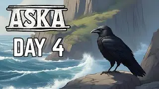 Discovering Raven Potions & Better Gear - A Solo Journey in ASKA - Day 4