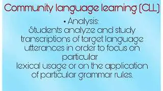 community language learning | language learning methods | Urdu/ hindi