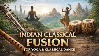 Indian Classical Fusion | For Yoga & Classical Dance | High Energy - Flute, Sarod, Table