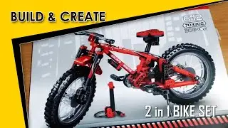 Sluban 703302 Technic Series 2 in 1 Bike  Set | Time Lapsed