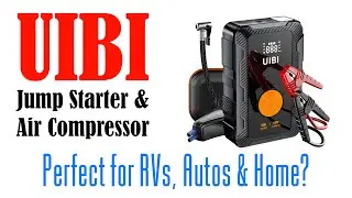 JUST OKAY! UIBI JUMP STARTER + COMPRESSOR! 50 PSI Max!! #Uibi