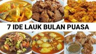 7 IDE RESEP LAUK UNTUK SAHUR DAN BERBUKA | MUDAH DAN ENAK