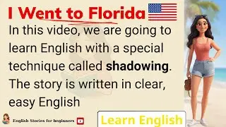 🏖️ Improve your English with Shadowing Technique 🏖️ Easy way to Learn English | English Story