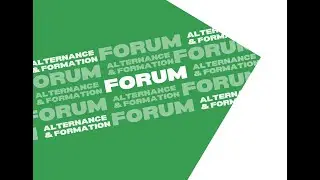 Rediffusion Live Forum Formation et Alternance | 2024