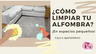 Cómo lavar tus alfombras en apartamento con productos naturales, quita los malos olores.