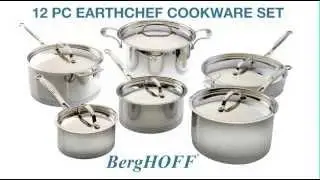 12 Piece Earthchef Cookware Set