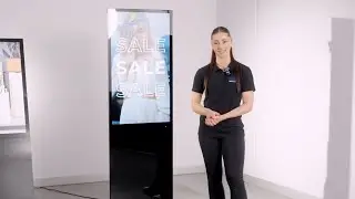 High-Impact Digital Signage Totem | 43&rdquo; & 55&rdquo; Display #digitalsignage