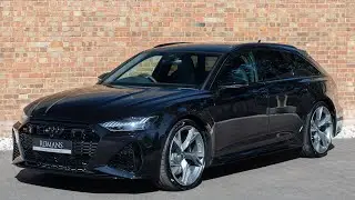 2020 Audi RS6 Avant Vorsprung - Sebring Black - Walkaround & Interior | Romans International [4K]