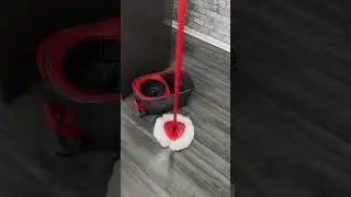 Unbox and try Vileda Turbo Smart mop #mopping #moppingfloors #cleaningfloors #vileda #cleaning