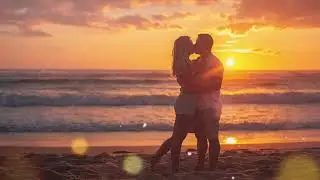 Romantic Sunset by the Sea &ndash; Love Story Music Video