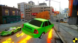 GTA 4 CRASH TESTING REAL CAR 688