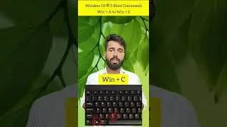 Windows 10 Short Cut Keys #shorts #shortvideo #computer #pc #skills #software #trending #viral