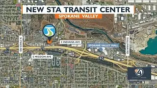 New STA transit center in Spokane Valley