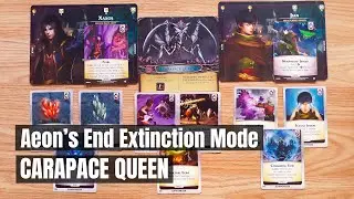 Aeon's End - Carapace Queen Extinction mode Feat. Xaxos & Jian Playthrough