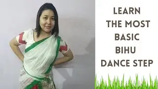 Learning the most basic Bihu Dance Step (English explanation) | #BihuDanceShorts #ytshorts