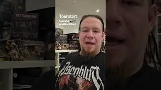 Nachtblut und Asenblut - Tourstart in Aschaffenburg - behind the scenes