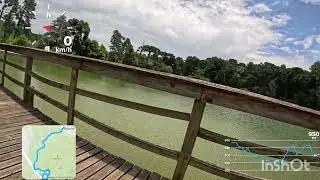 DE Bike NO PARQUE Anibal CURI em Almirante Tamandare  -MTB passeando DE Bicicleta ! Pedalando