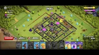 Clash of the Clans: 3 star easy attack on a TH 9
