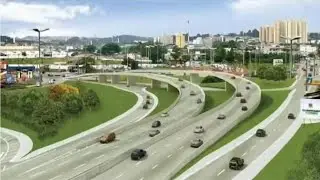 OBRAS NOVO VIADUTO VI&Aacute;RIO EM SBC COM AV LIONS/CORREDOR ABD PROMETE RESTRUTURAR O TR&Acirc;NSITO NA REGI&Atilde;O