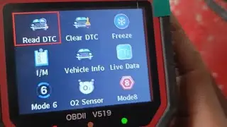 obd scanner  v519  all bs6 bike check engine light remove Karen bike bs6 #mechanic Aklesh Patel 🧑&zwj;🔧