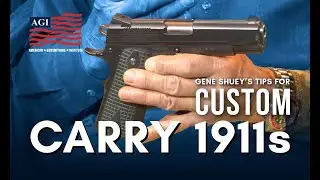 Building a Custom 1911 Pistol: Important Tips for Carry, Competition, and More